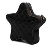 Quilted Satin Walk Of Fame Star Crossbody